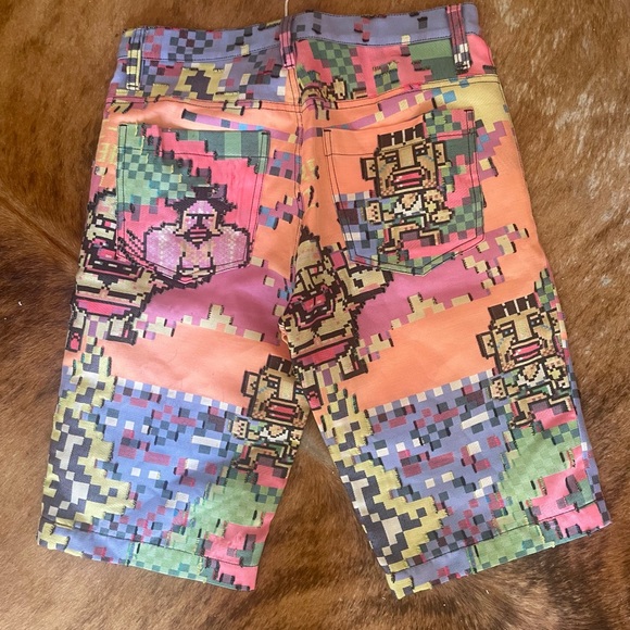 Issey Miyake pleats please sonic y2k shorts - Picture 2 of 5